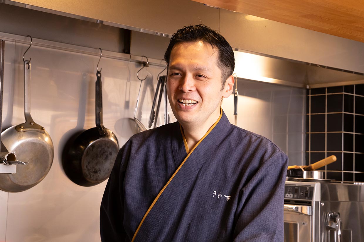 「きね本」店主の倉本琢也さん