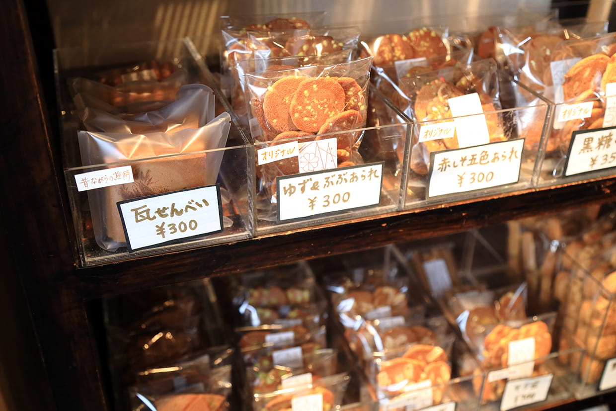 『えみり堂』の店内