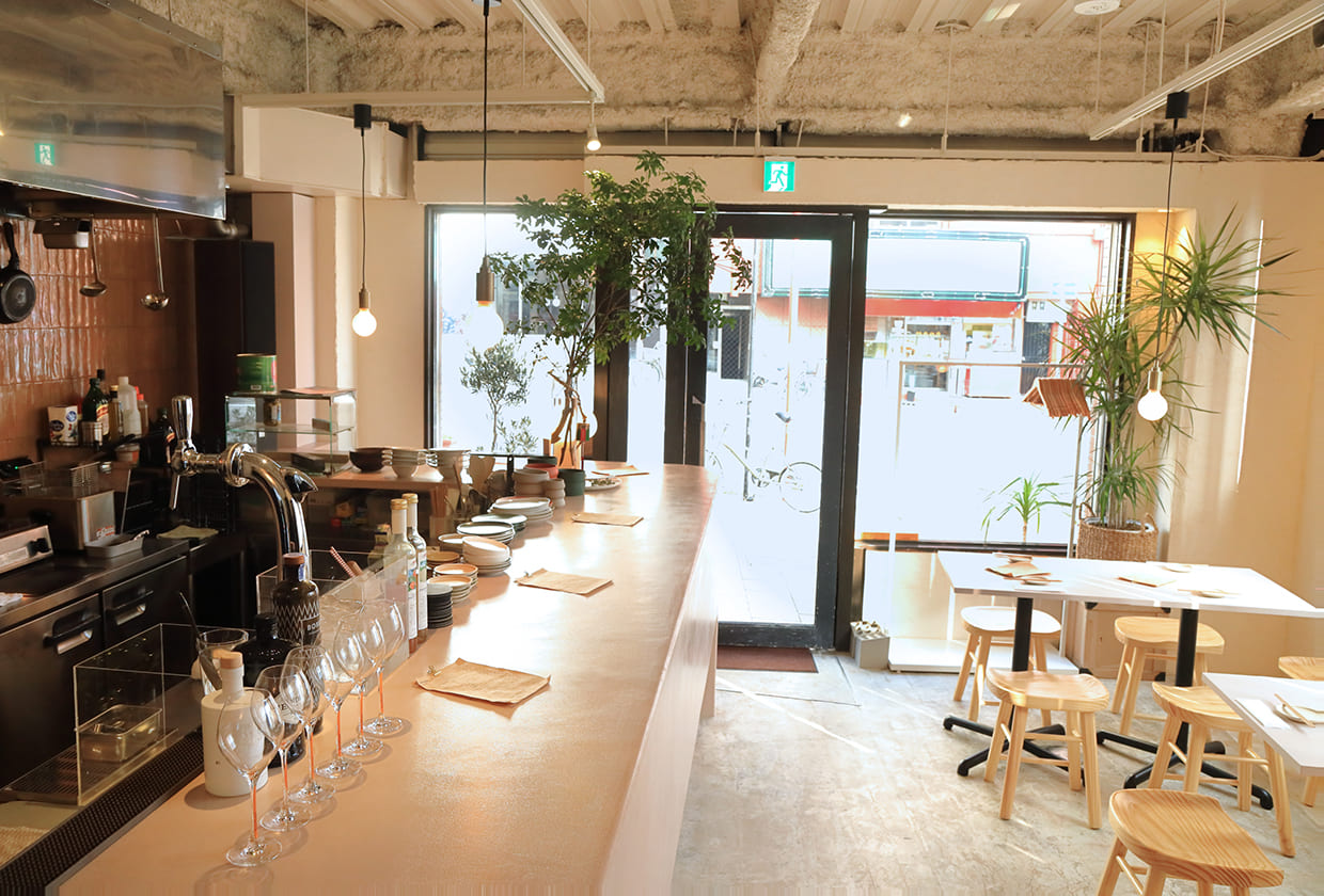 『enTwine』の店内