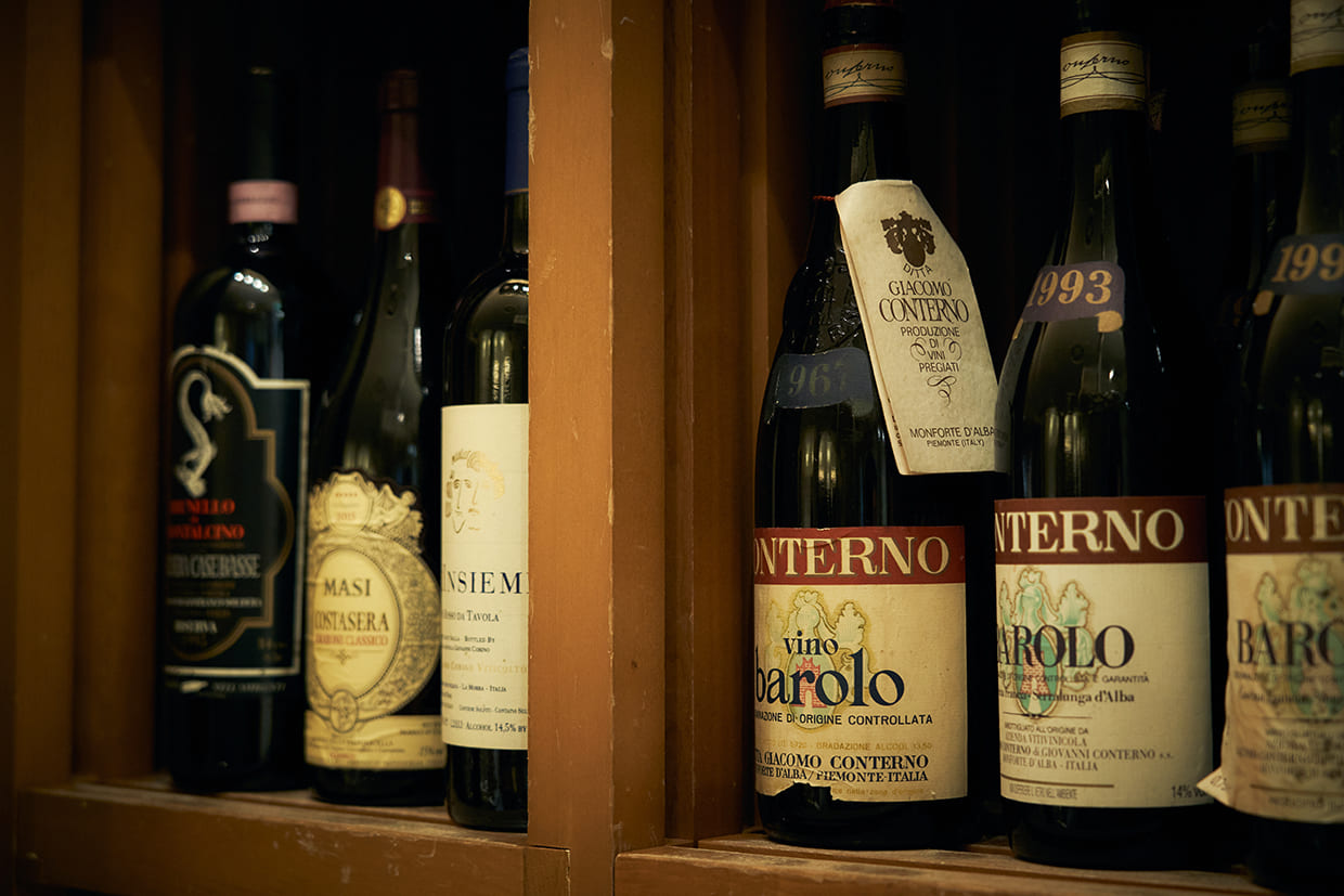 『カンティーナ・アルバロンガ』のセラー