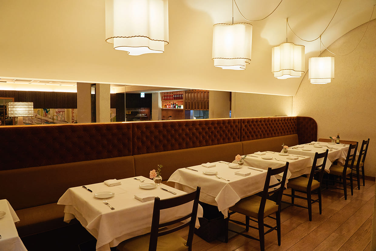 『カンティーナ・アルバロンガ』の店内