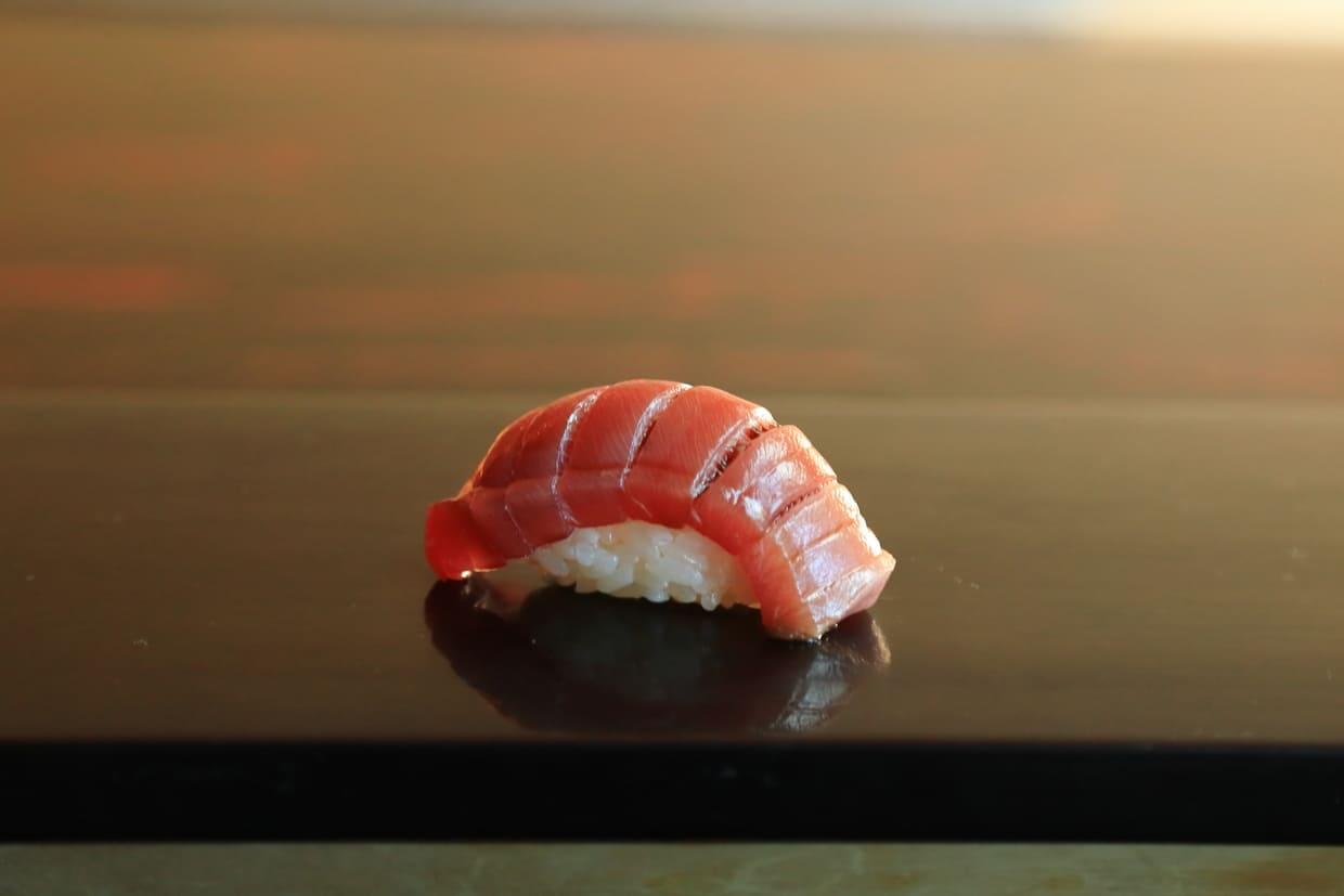 大阪・豊中『鮨うえの』マグロ