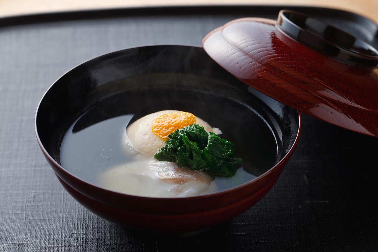 京都「德まる」のお椀