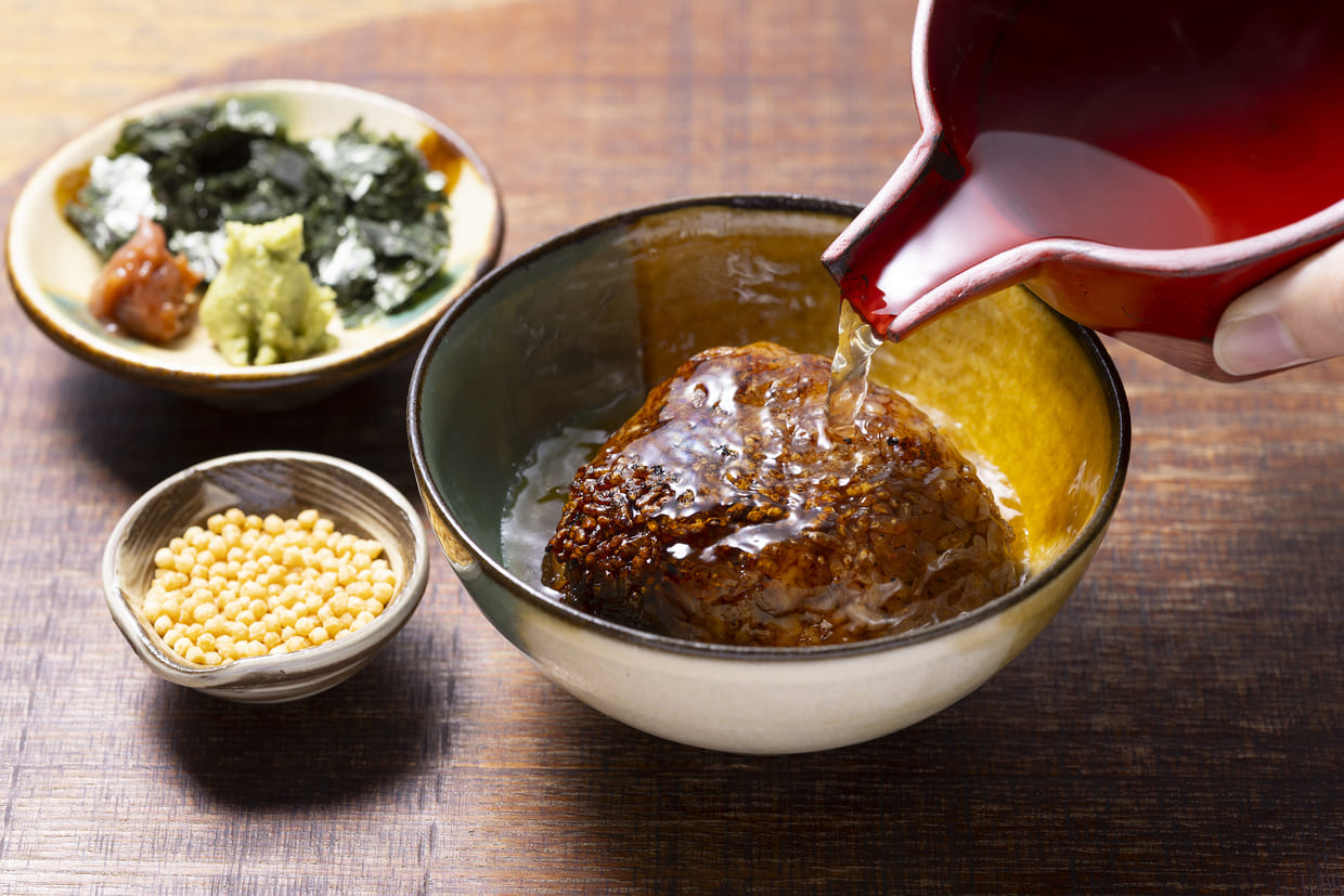 大阪『番屋　燁』焼きおにぎり茶漬け