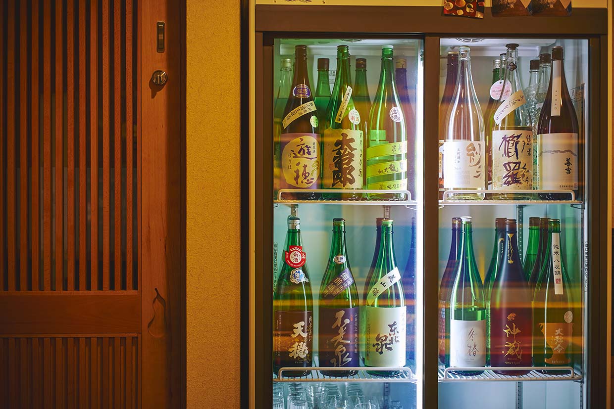 『鮨と酒 ことほぎ』の日本酒イメージ