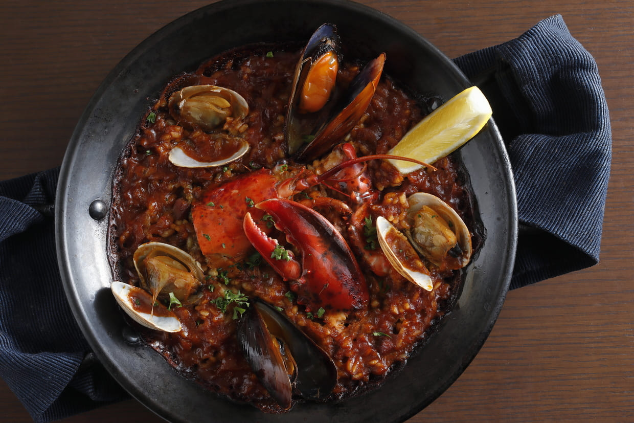 京都・烏丸御池『エル・ボガバンテ346』パエリア