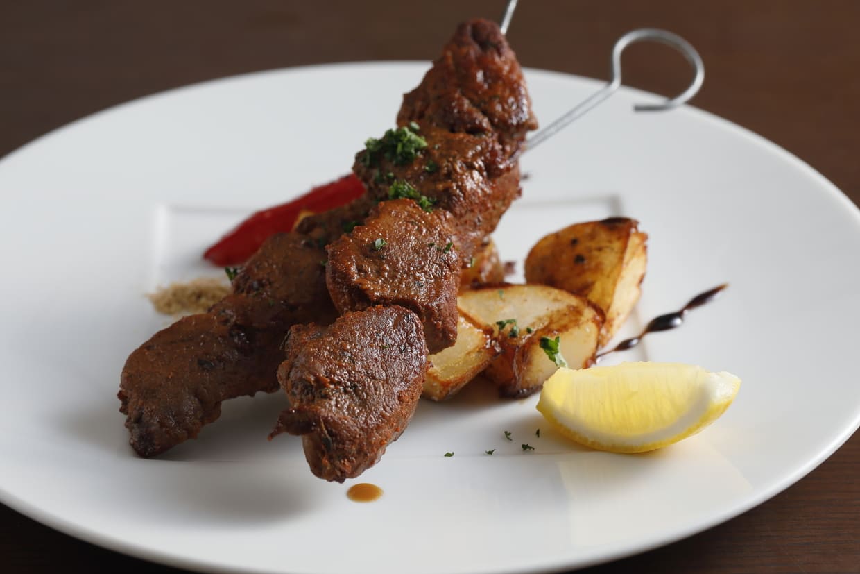 京都・烏丸御池『エル・ボガバンテ346』仔羊のピンチョモルノ