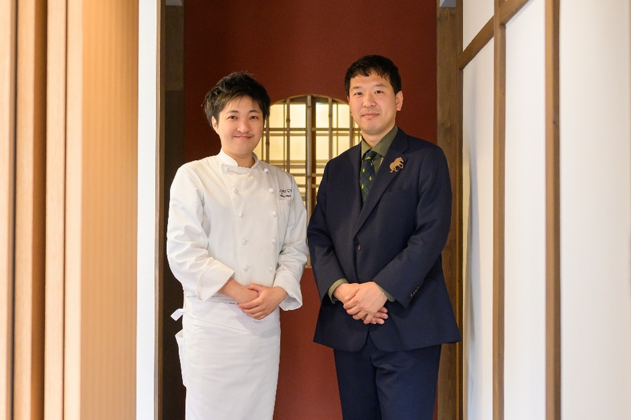 Aperçu永井シェフとオーナー谷林さん