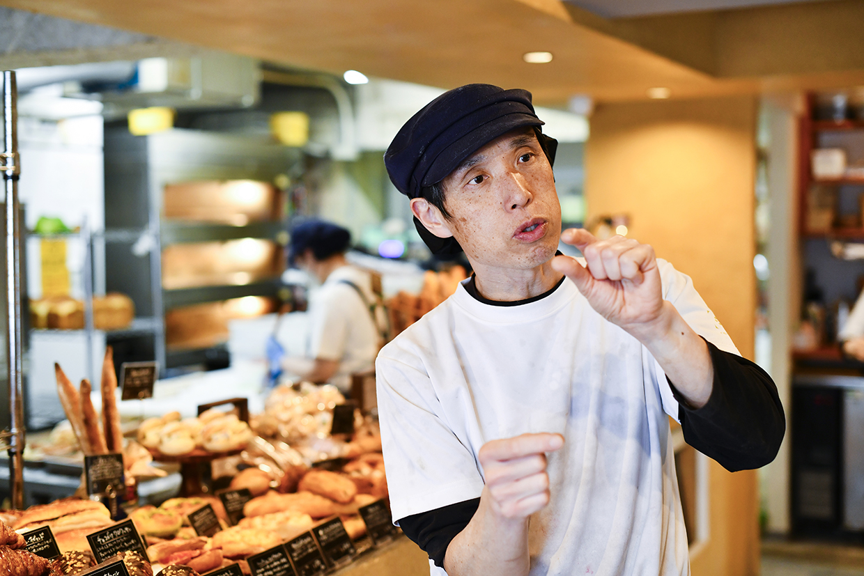 『レコルト 北野本店』店主の松尾裕生さん