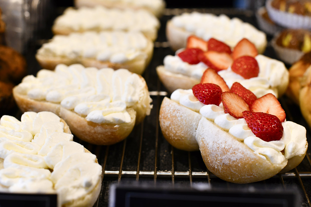 『レコルト 北野本店』のふわふわ雲ぱん