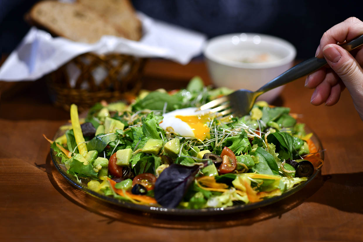 『ロンポアン』の「身体が喜ぶサラダセット」