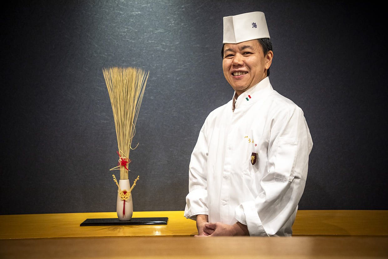 『うみ』の店主・白石さん