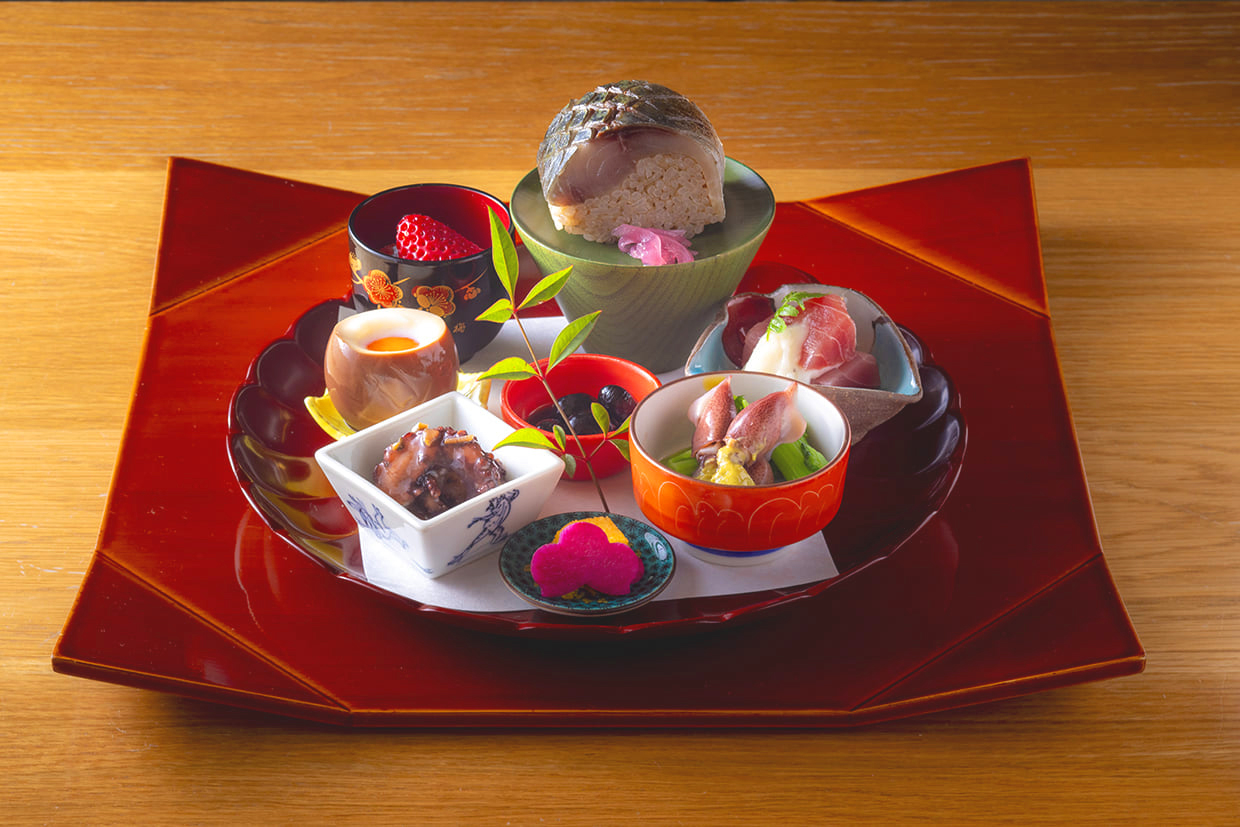 『うみ』の夜の前菜盛り合わせ