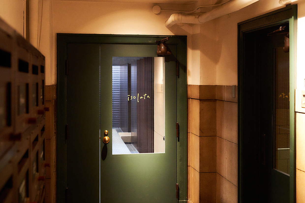 『イゾラータ』のエントランス