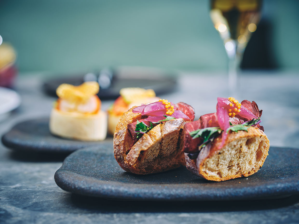 『EMBA KYOTO GRILL』のバゲットサンド