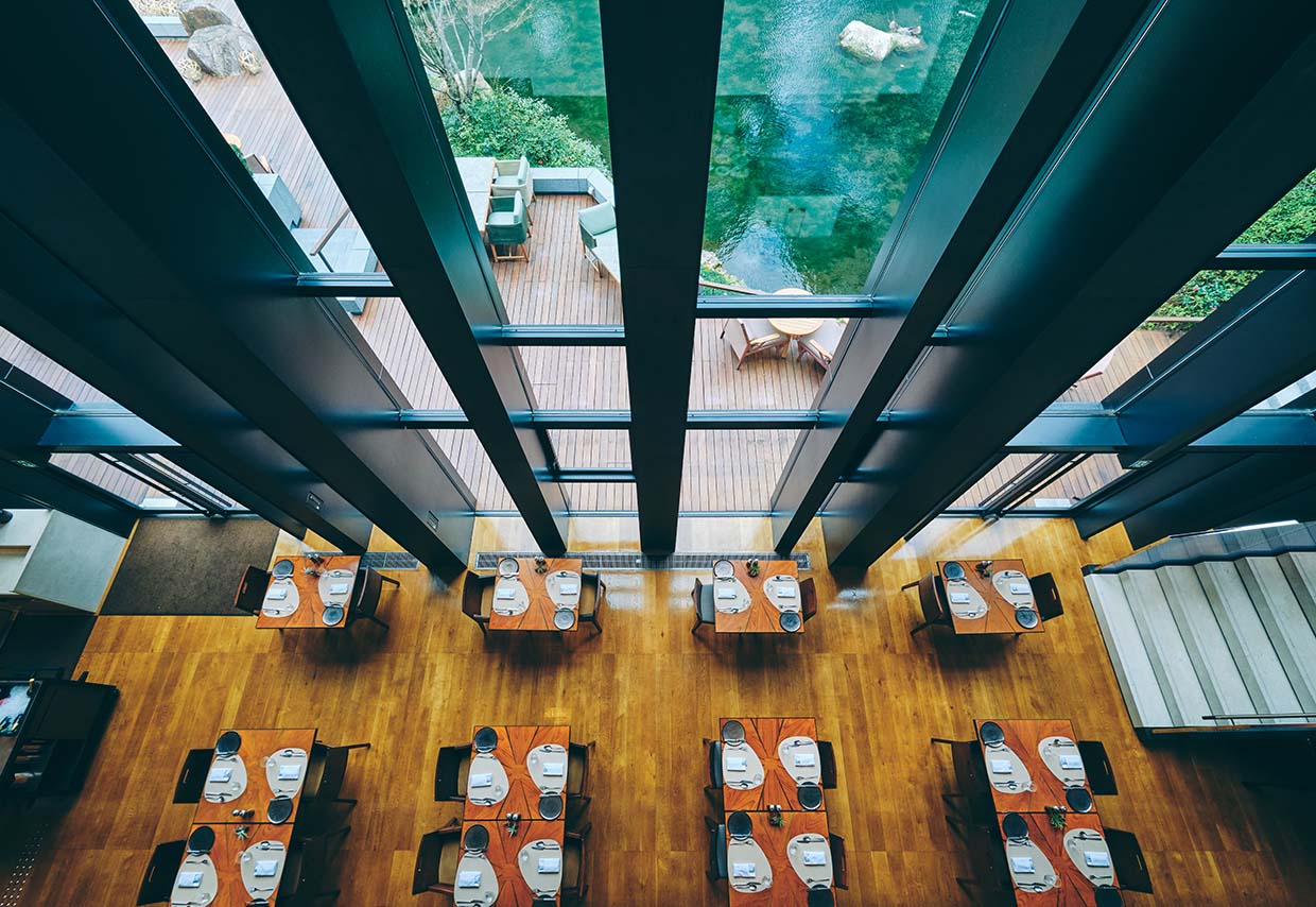 『EMBA KYOTO GRILL』テーブルフロア