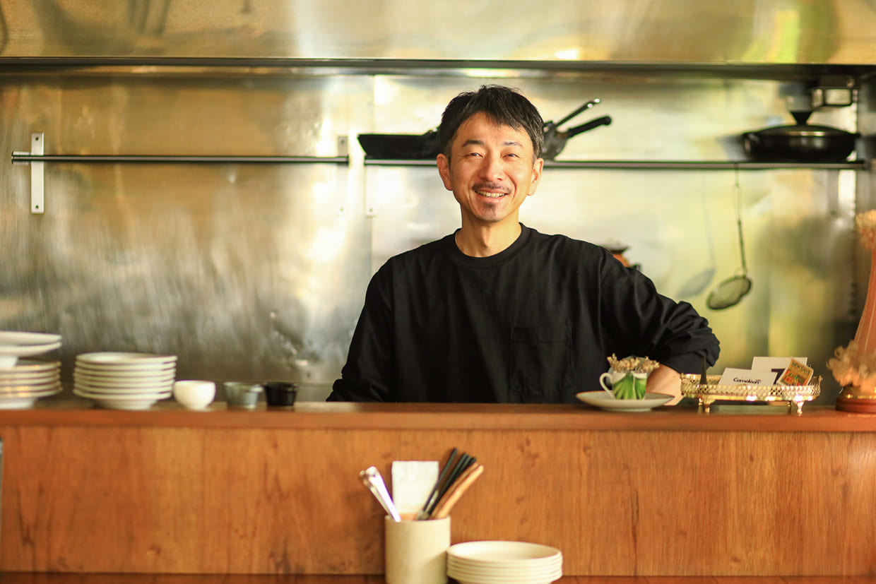 『ビストロカメレオン』の加藤シェフ