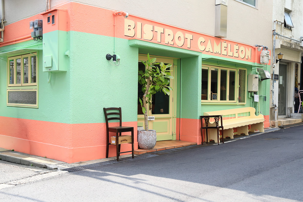 『ビストロカメレオン』の外観
