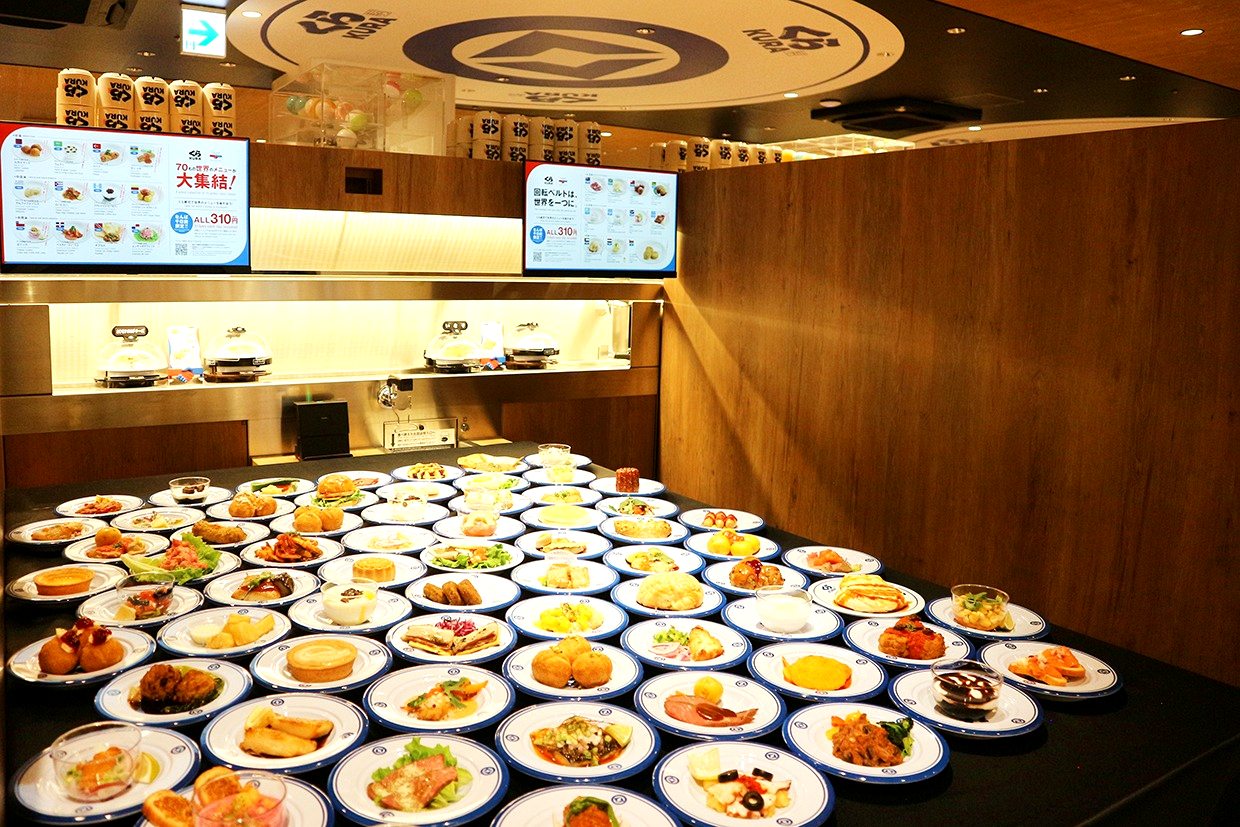 くら寿司万博レガシー　メモリアルなんば千日前店　世界の料理