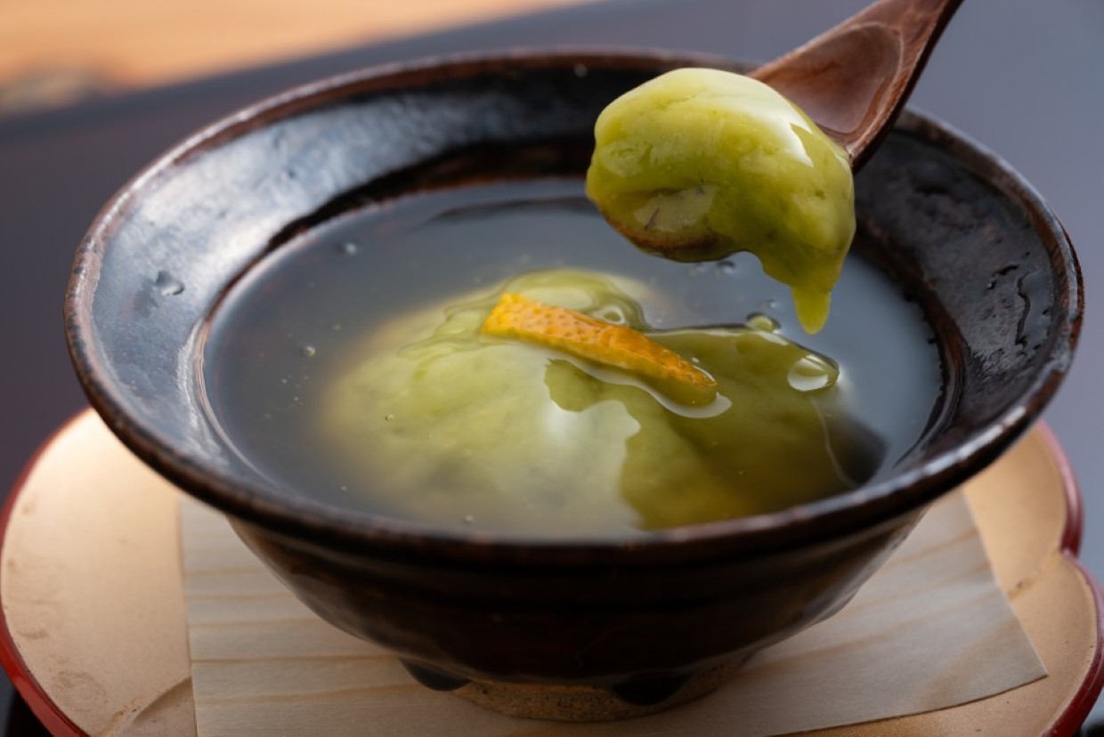 京都・丸太町『福やす』蒸し物