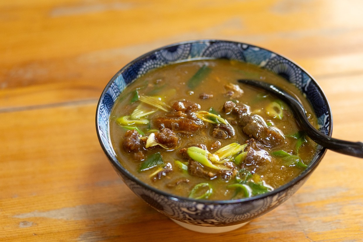 城陽やまびこスジカレーうどん