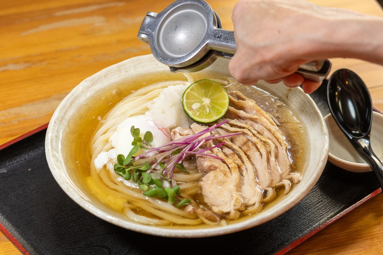 城陽やまびこすだちうどん