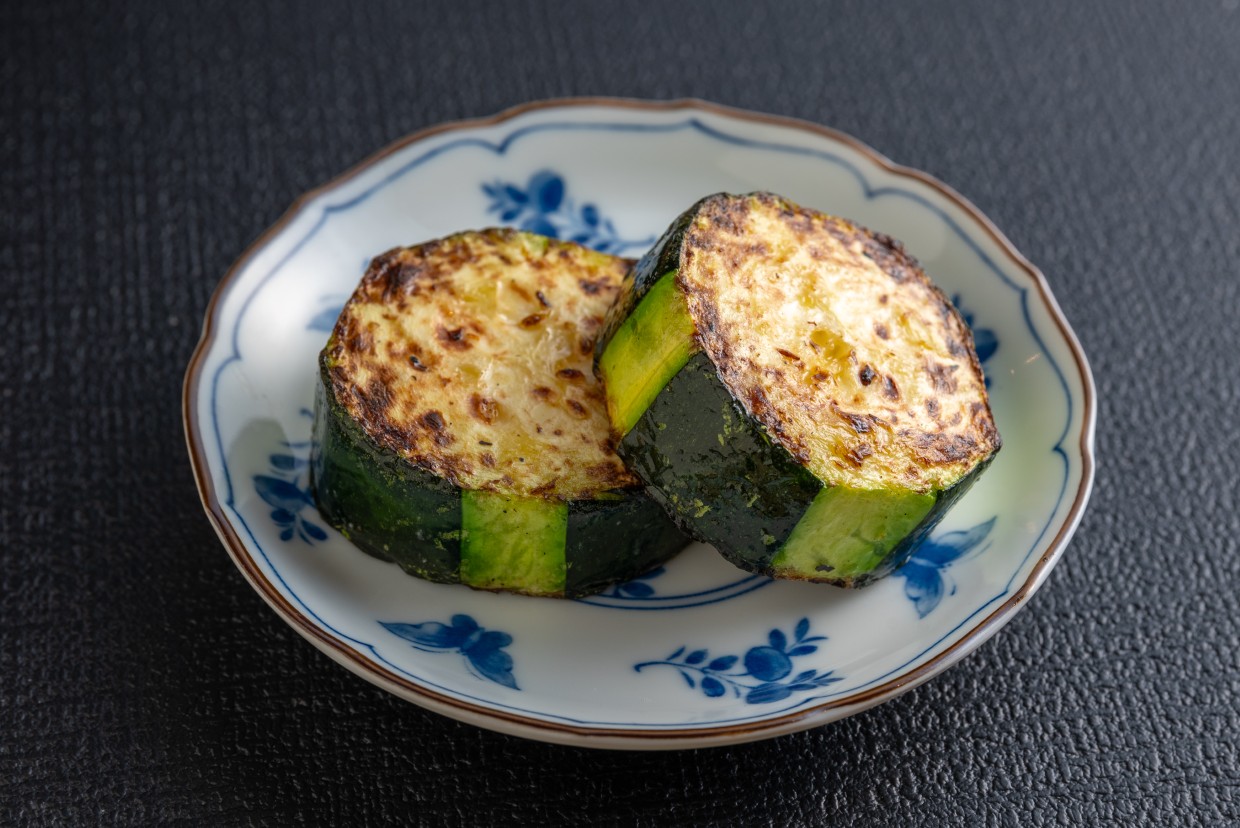 京都『湯浅会館』の『山本料理店』極ズッキーニ