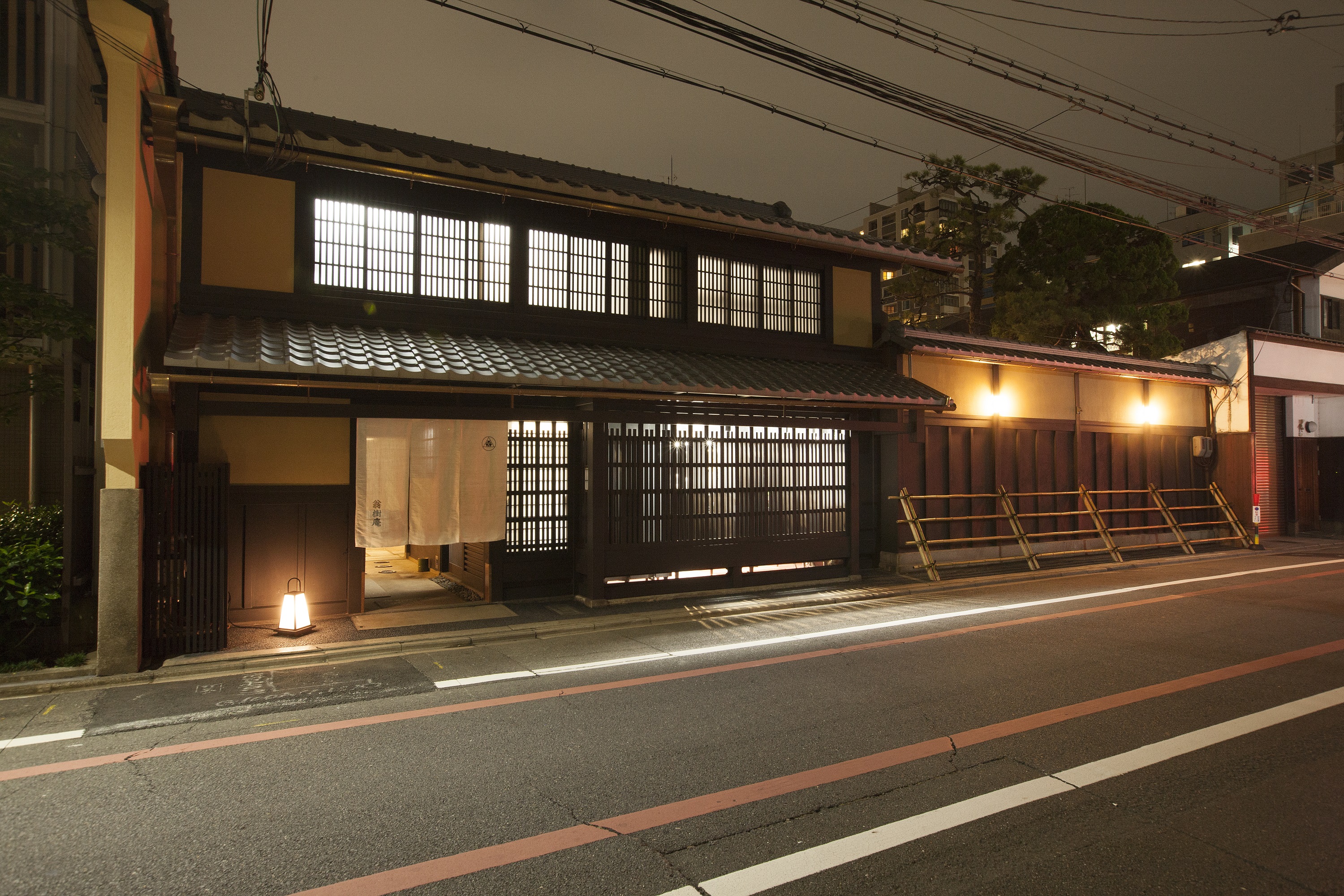 『翁樹庵』外観