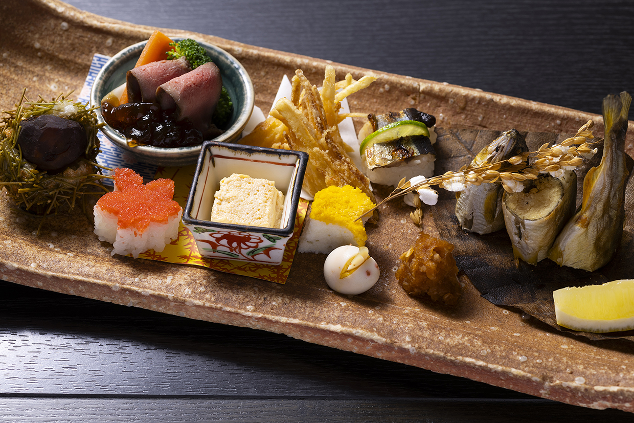 『北新地穂の河』の焼八寸