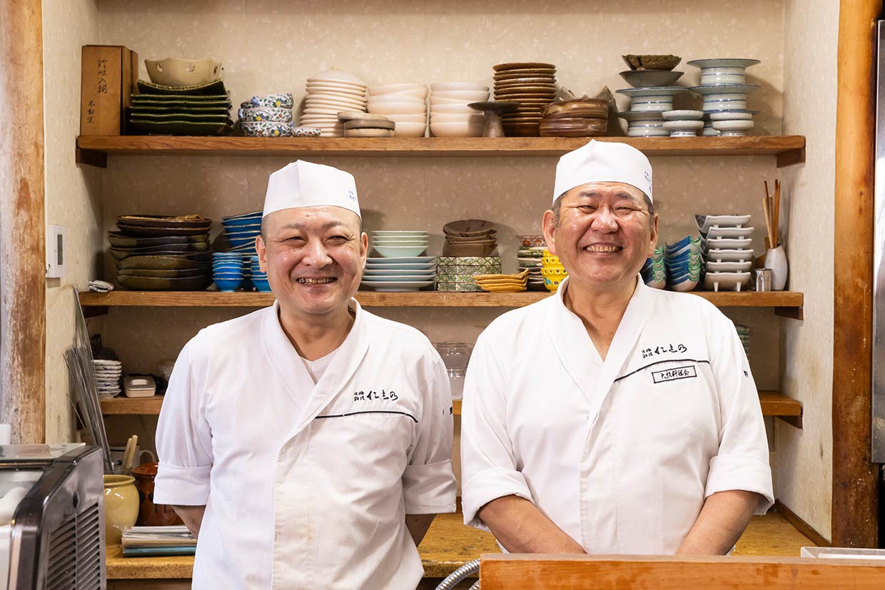 『山海料理 仁志乃』店主・西野保孝さん