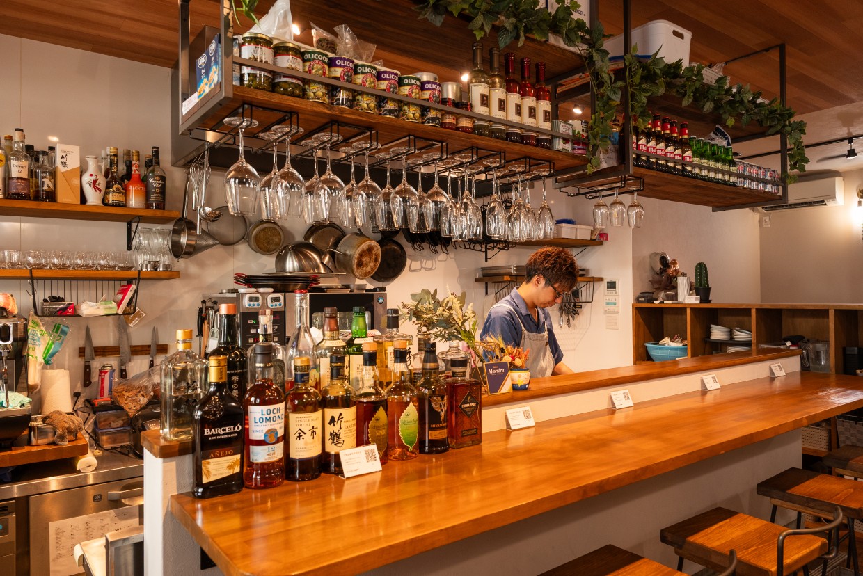 京都・五条『ラ・レチェ』店内
