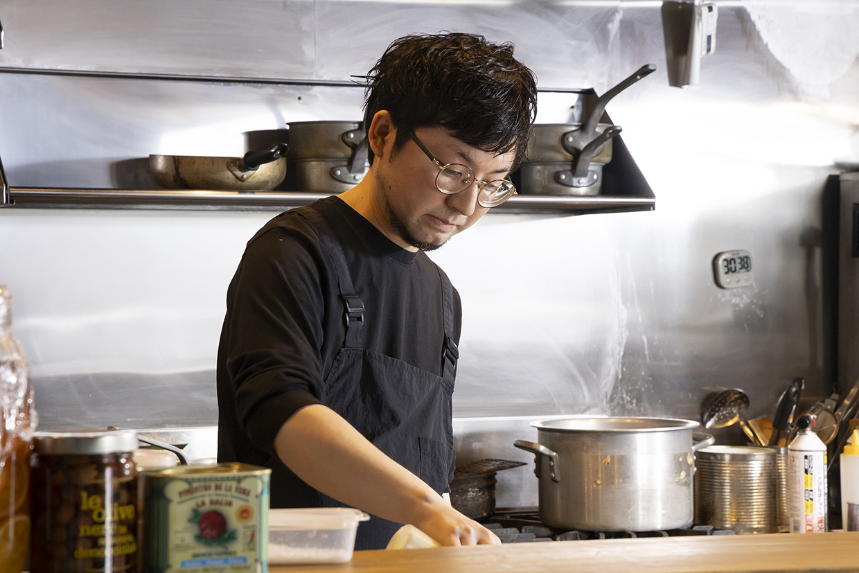 ：『リストランテタケ』の店主・竹内さん