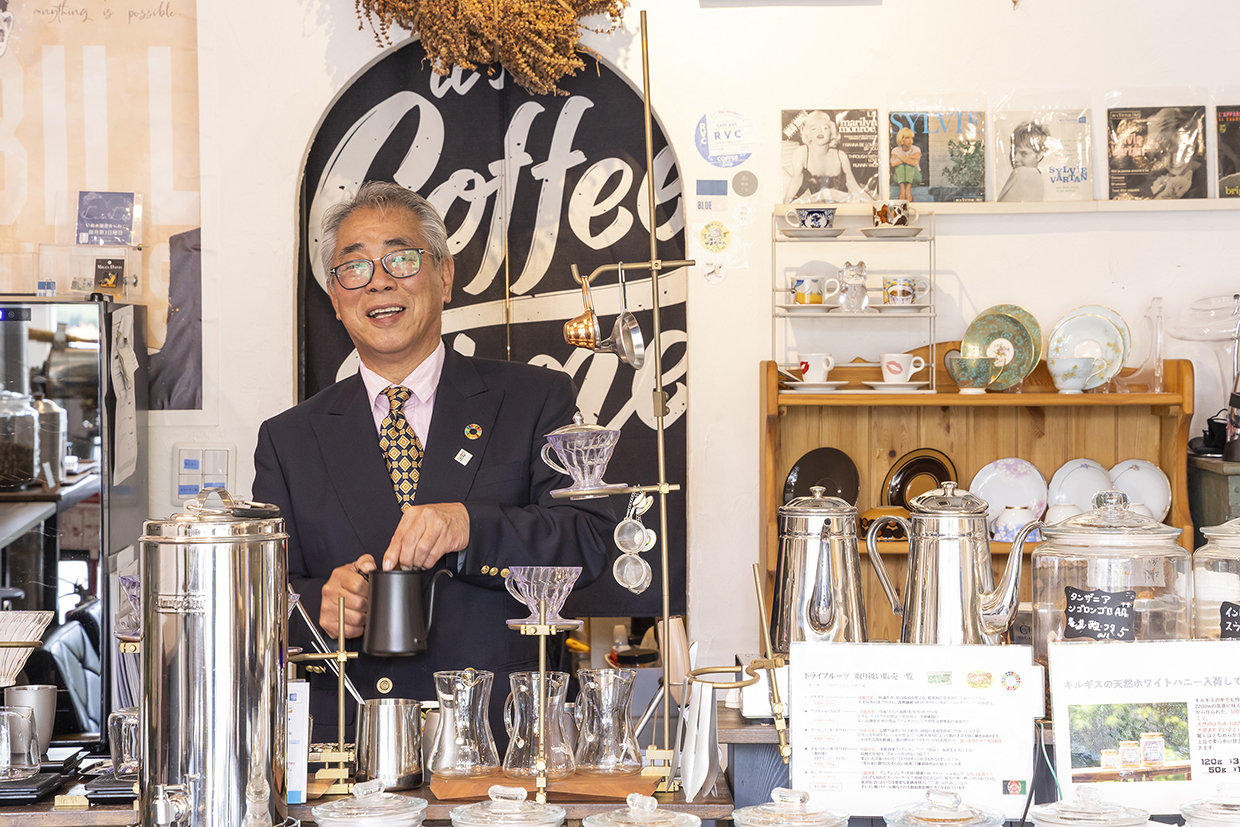 『RVC』の店主、坂口さん