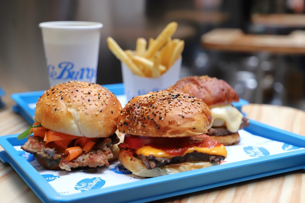 『ネオナイスバーガー』のハンバーガー
