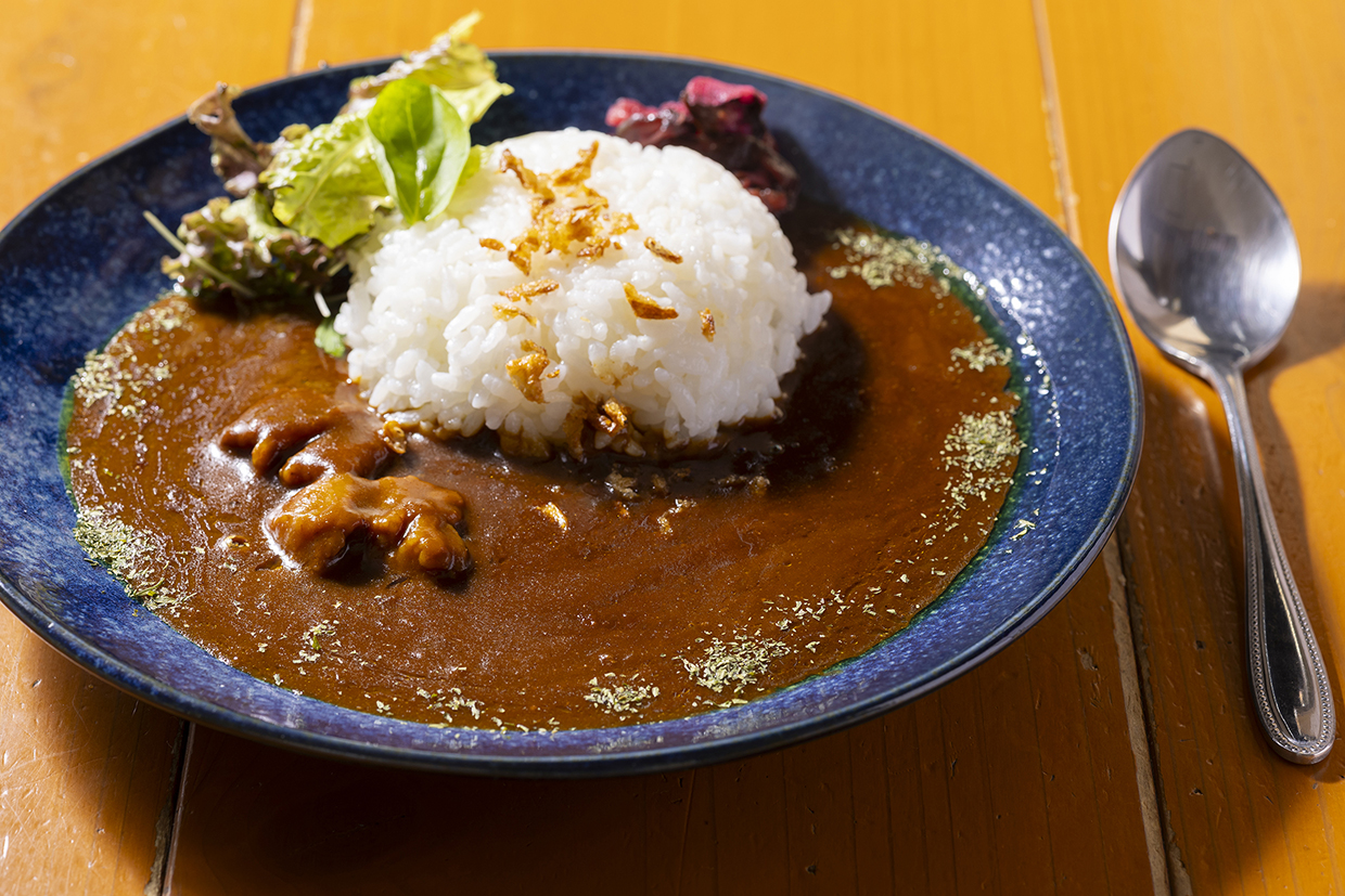『ちとせ』の牛すじカレー