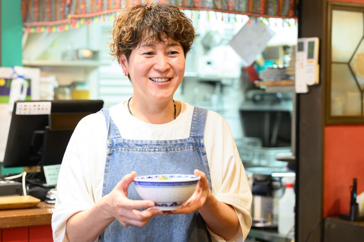 味庵茶坊の濱口さん