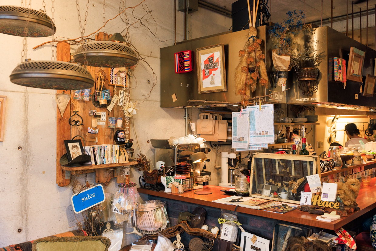 WARARAの店内