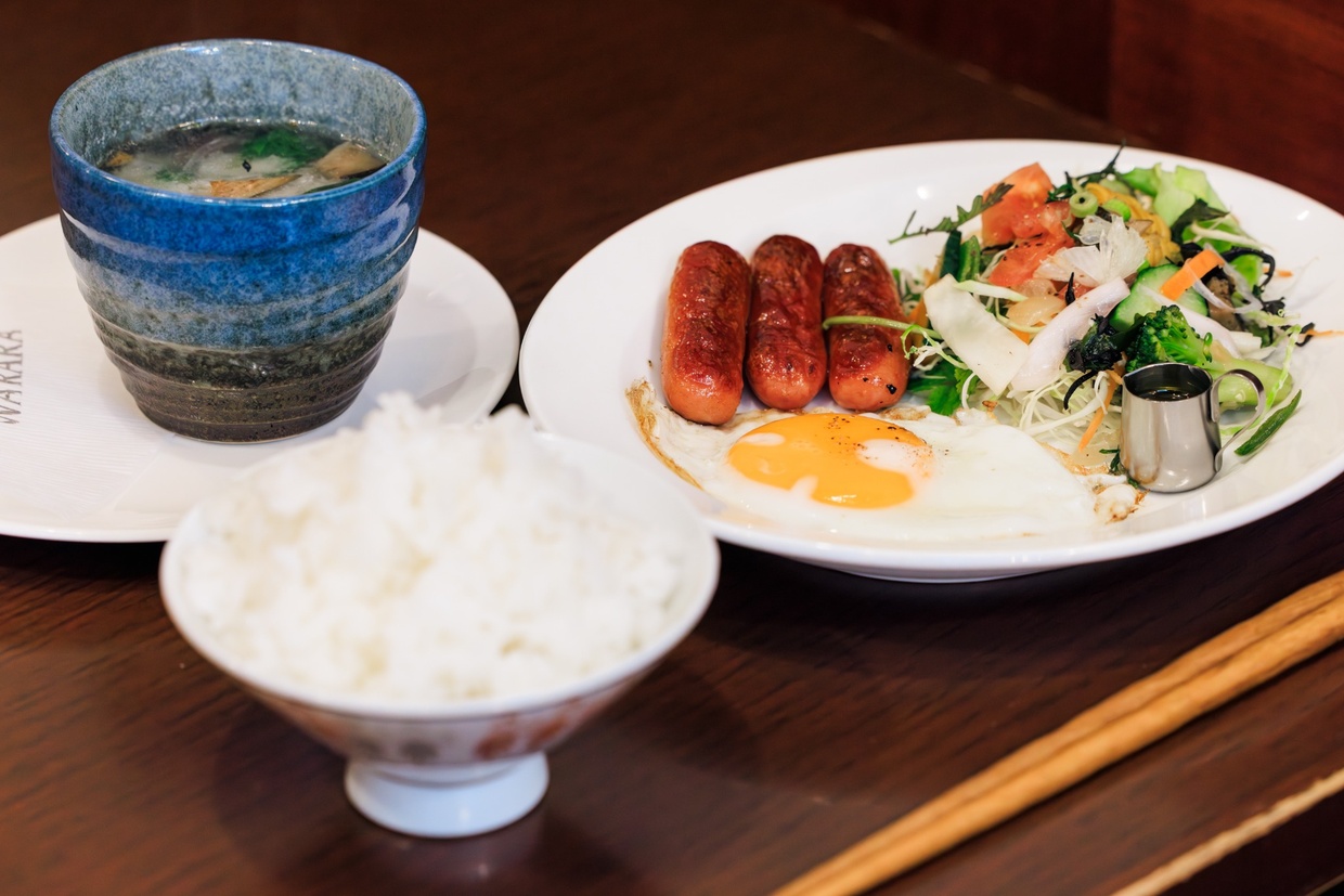 WARARAの朝ごはん定食ヨリ