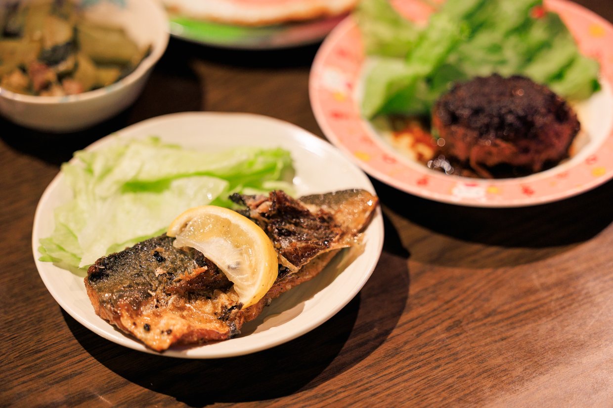 喫茶Yの料理も