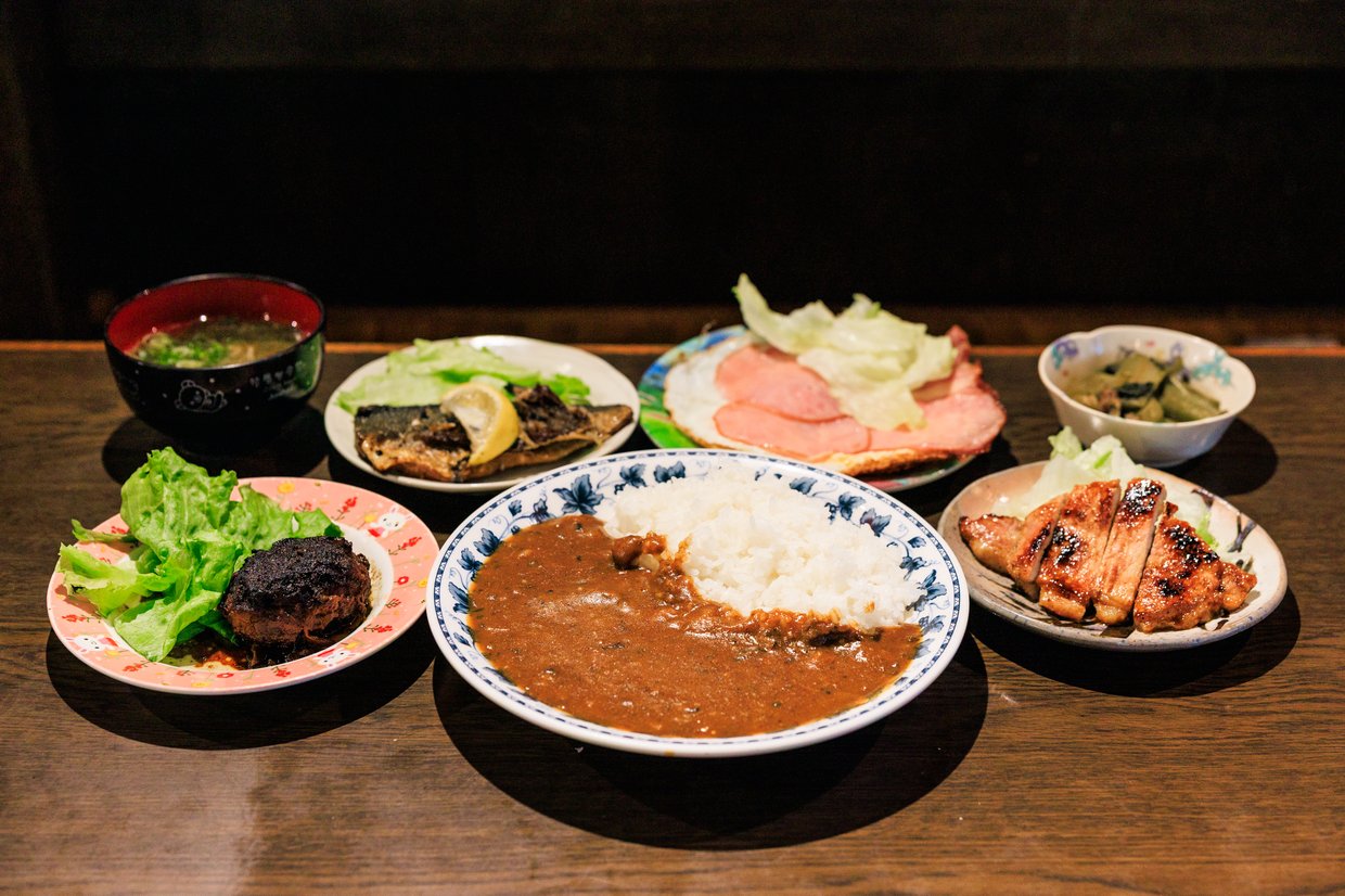 喫茶Yのカレー定食