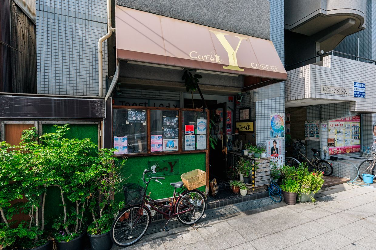 喫茶Yの外観
