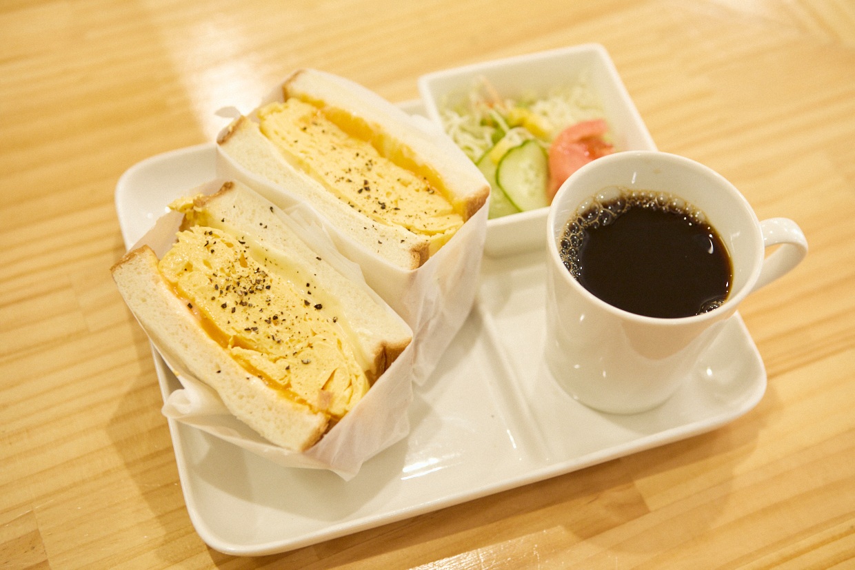 『肉食堂 MATSU』のたまごサンド