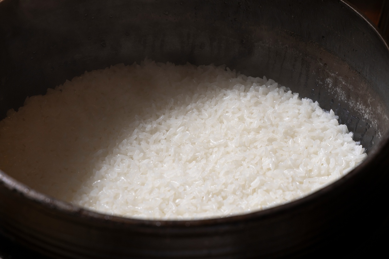 『参鶏湯 入ル』のサムゲタン御膳のご飯