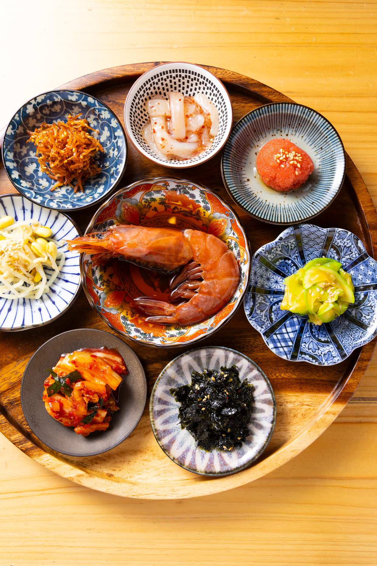 『参鶏湯 入ル』のサムゲタン御膳のおかず