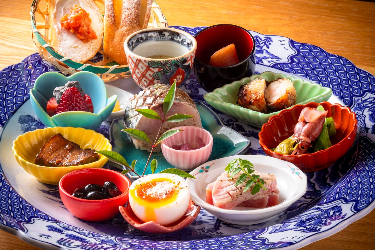 お料理うみの前菜盛り合わせ