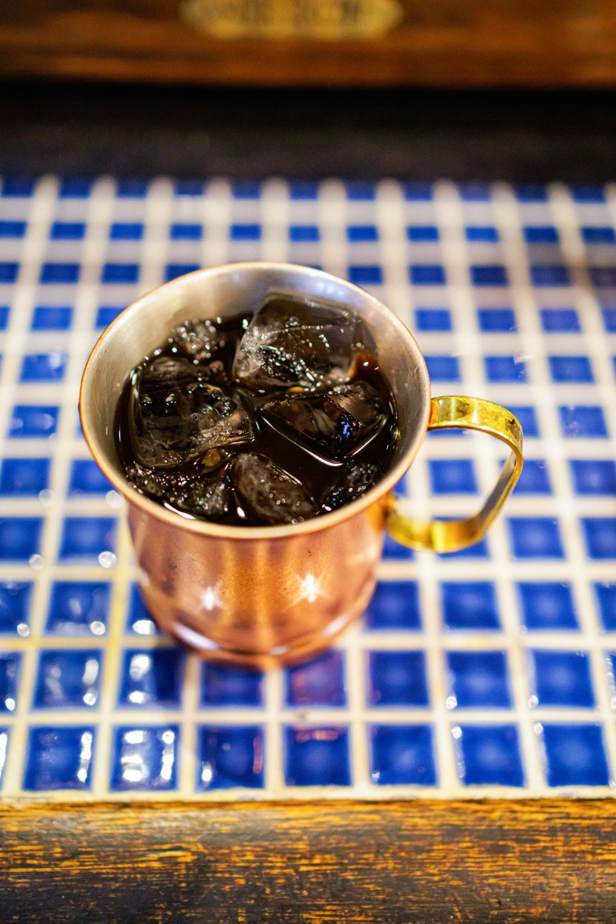 『鎗屋町 喫茶室 街の灯り』のアイスコーヒー
