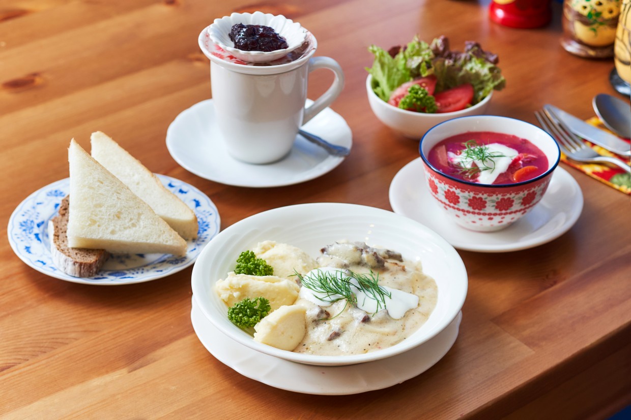 『カフェ・ボーチカ』カフェ・ボーチカランチ
