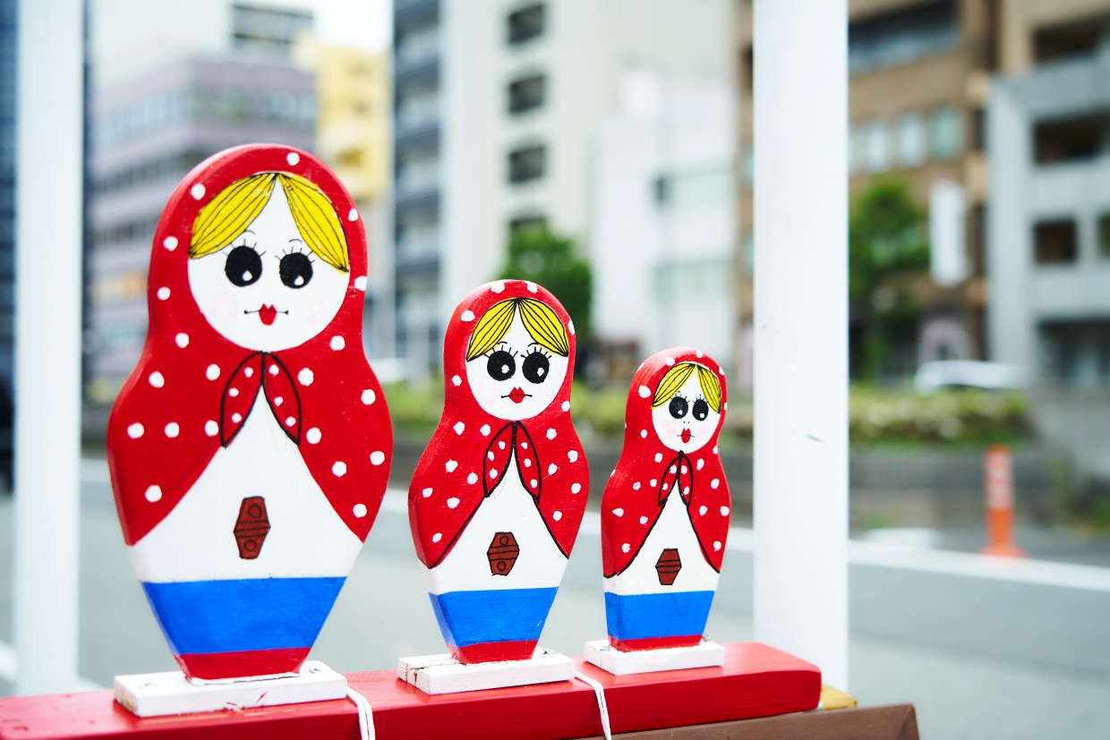 『カフェ・ボーチカ』マトリョーシカ