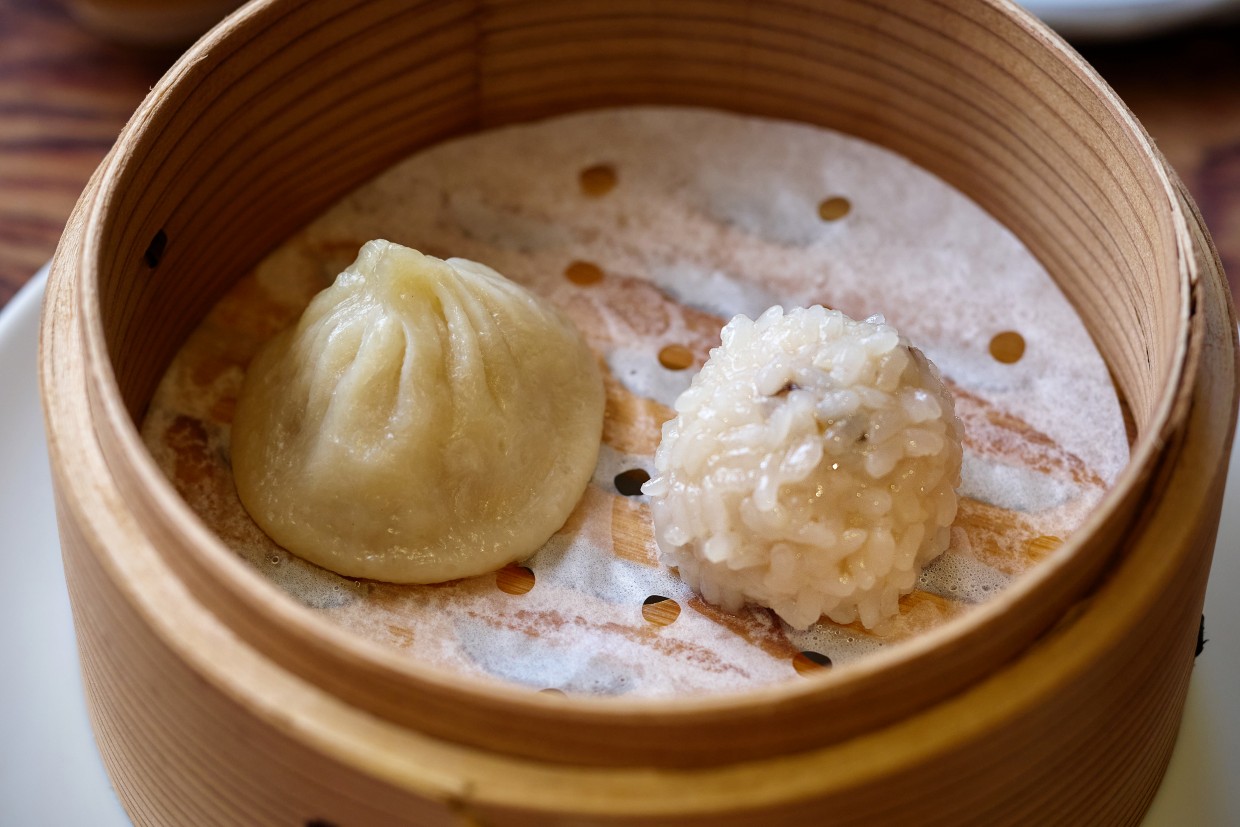 『はな華』お茶会ランチ 餅米焼売・小籠包