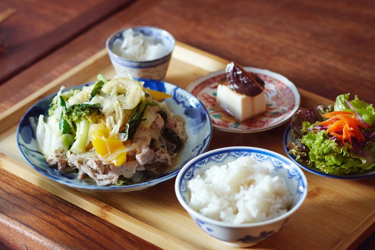 『台湾QQ小館 老朋友』本日のランチ